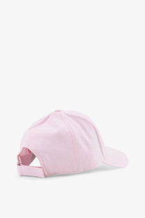 Moncler women’s cotton baseball hat pink with a structured crown and adjustable strap
