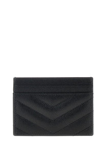 Saint Laurent Monogram Card Holder Black