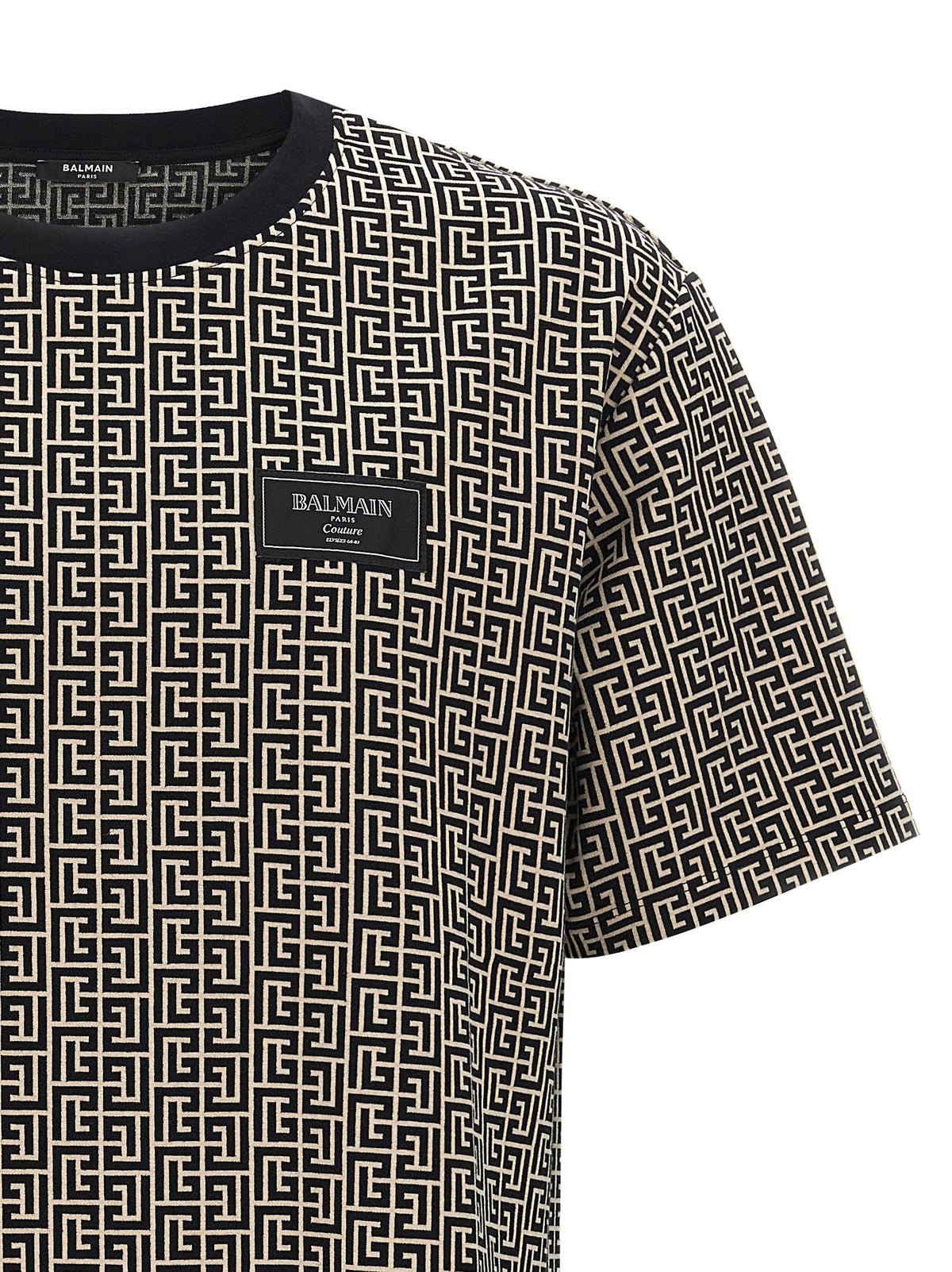Balmain Monogram Couture Shirt White