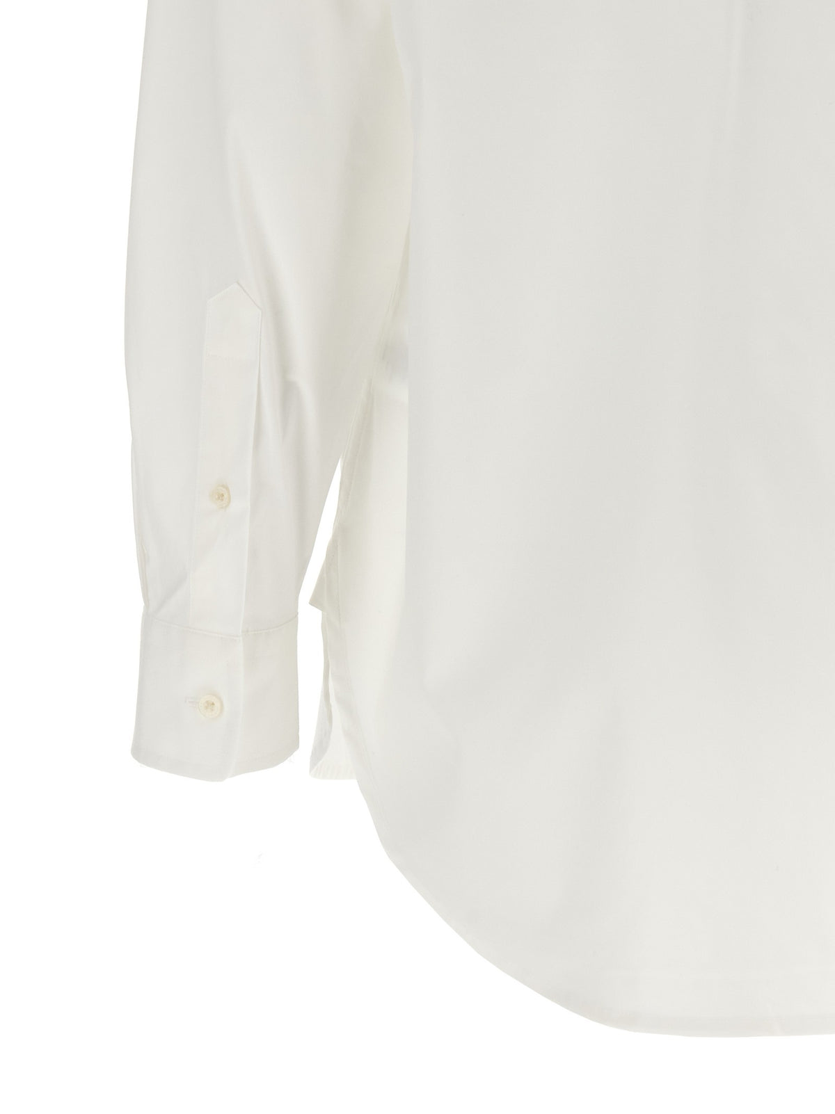 Lauren Ralph Lauren Monogram Embroidery Shirt White