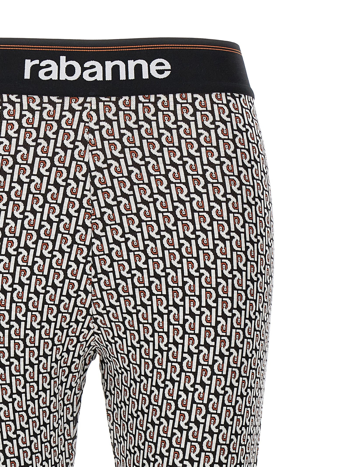 Rabanne Monogram Leggings Gold