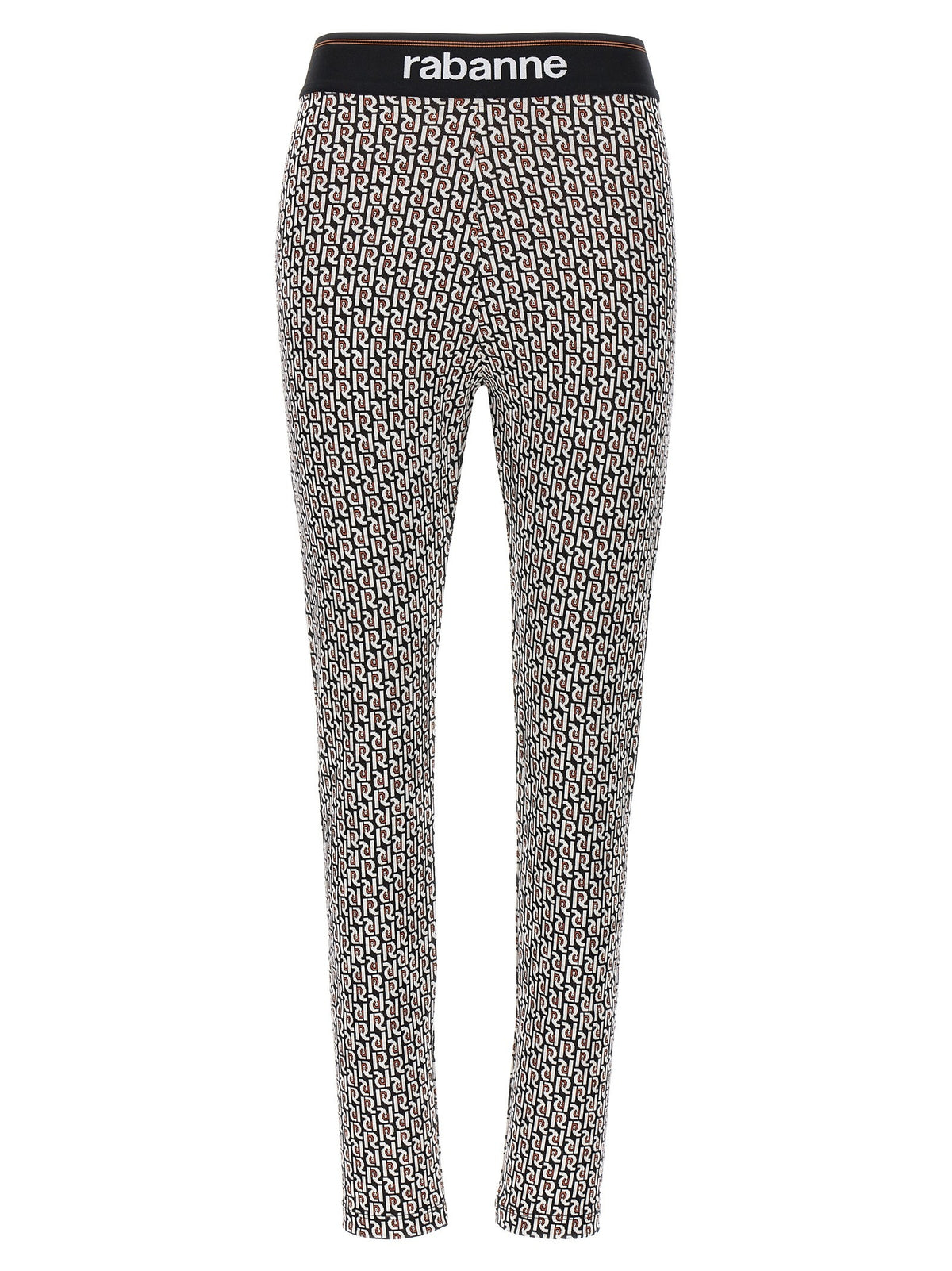 Rabanne Monogram Leggings Gold