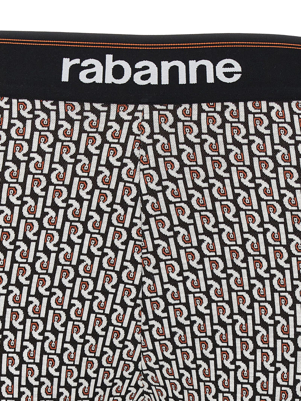 Rabanne Monogram Leggings Gold