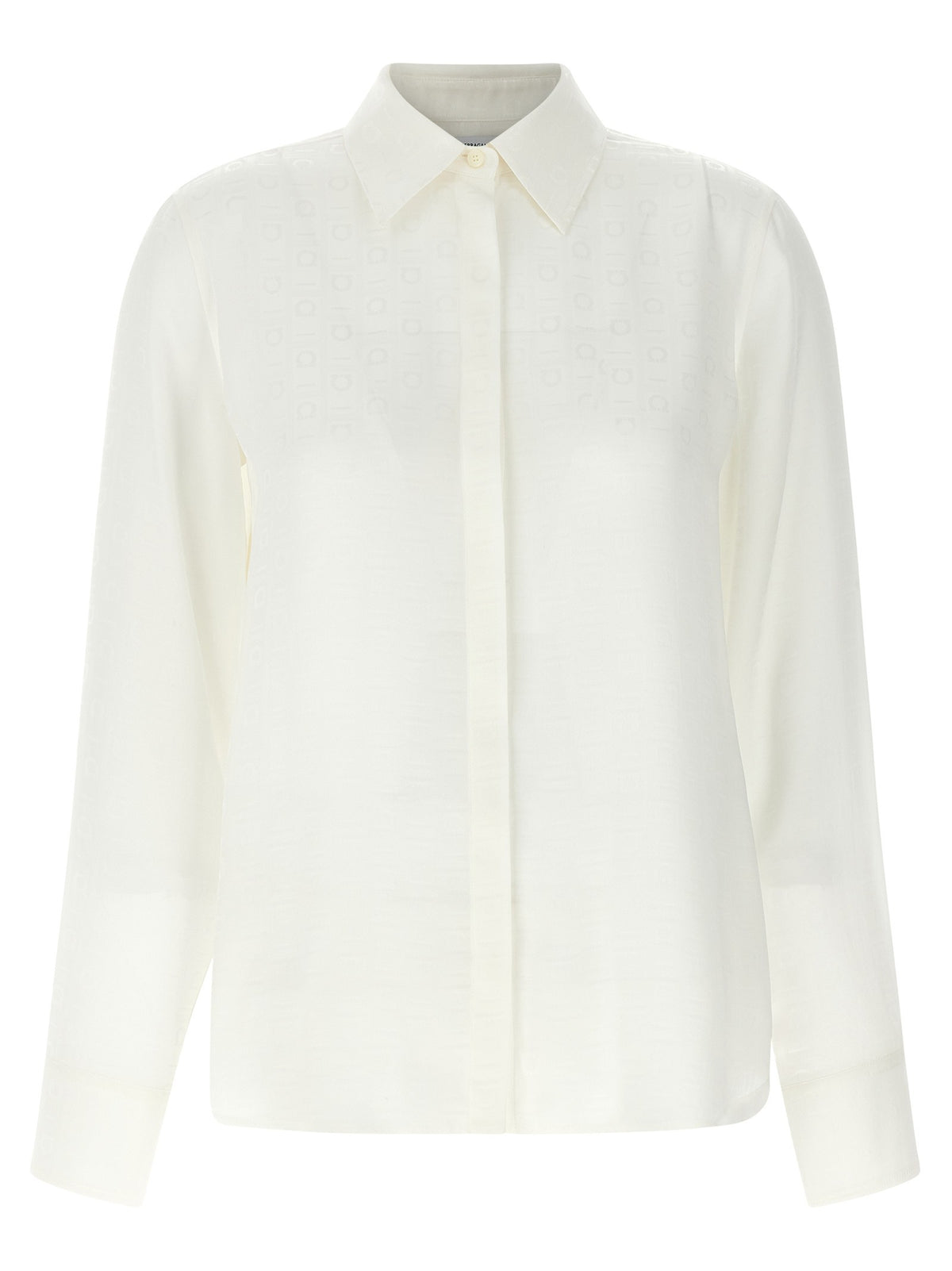 Ferragamo Monogram Shirt White