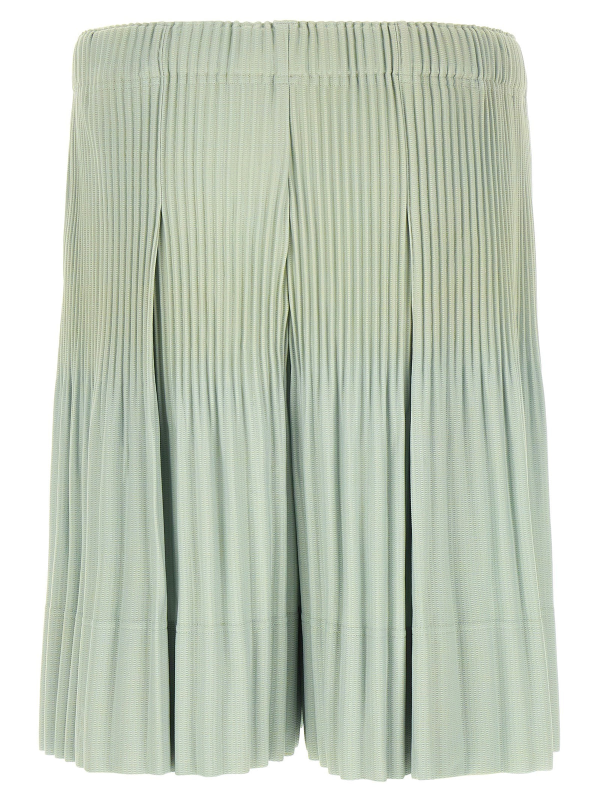Homme Plissé Issey Miyake Monthly Colors: June Bermuda Shorts Green