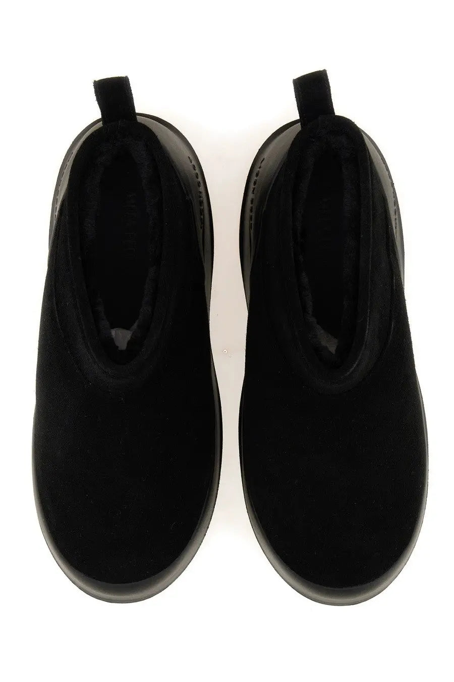 Moon Boot women’s moon boot black black suede slip-on boots with plush interior and durable rubber soles