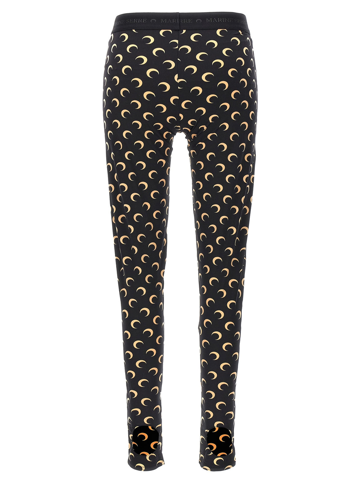 Marine Serre Moon Printed Leggings Black