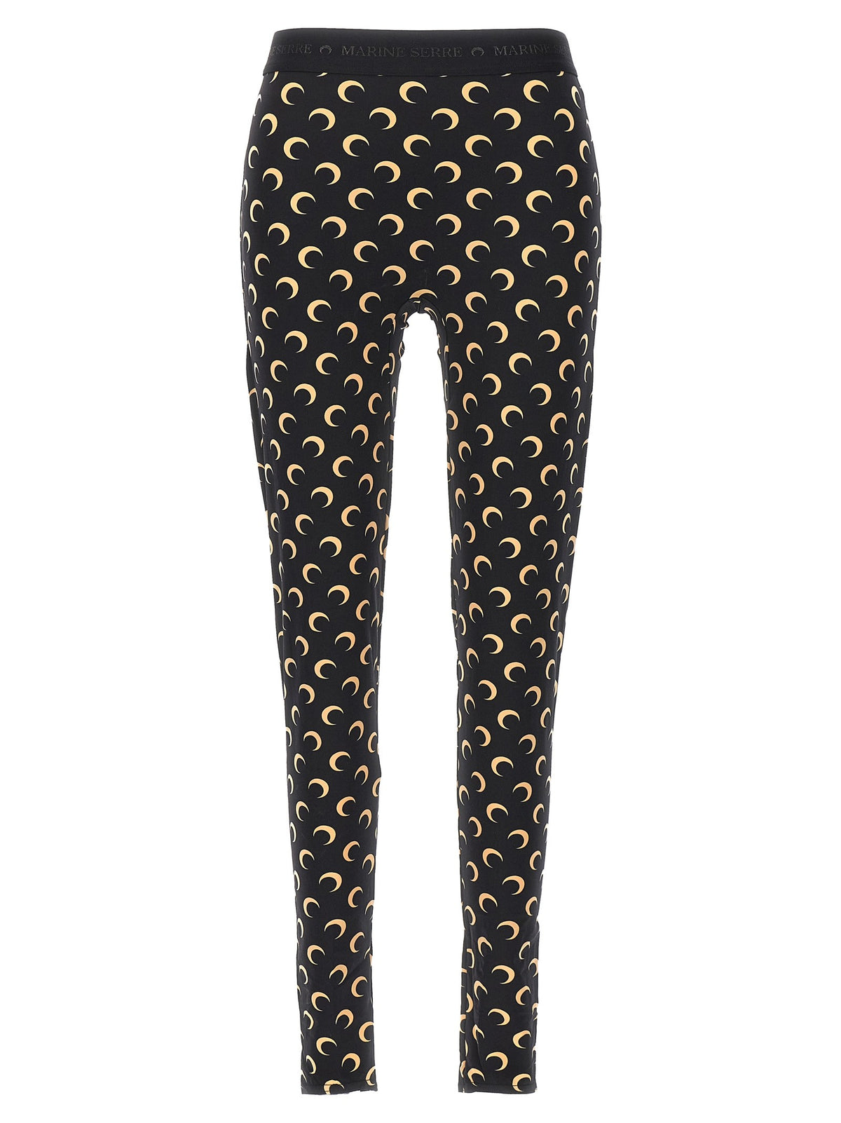 Marine Serre Moon Printed Leggings Black