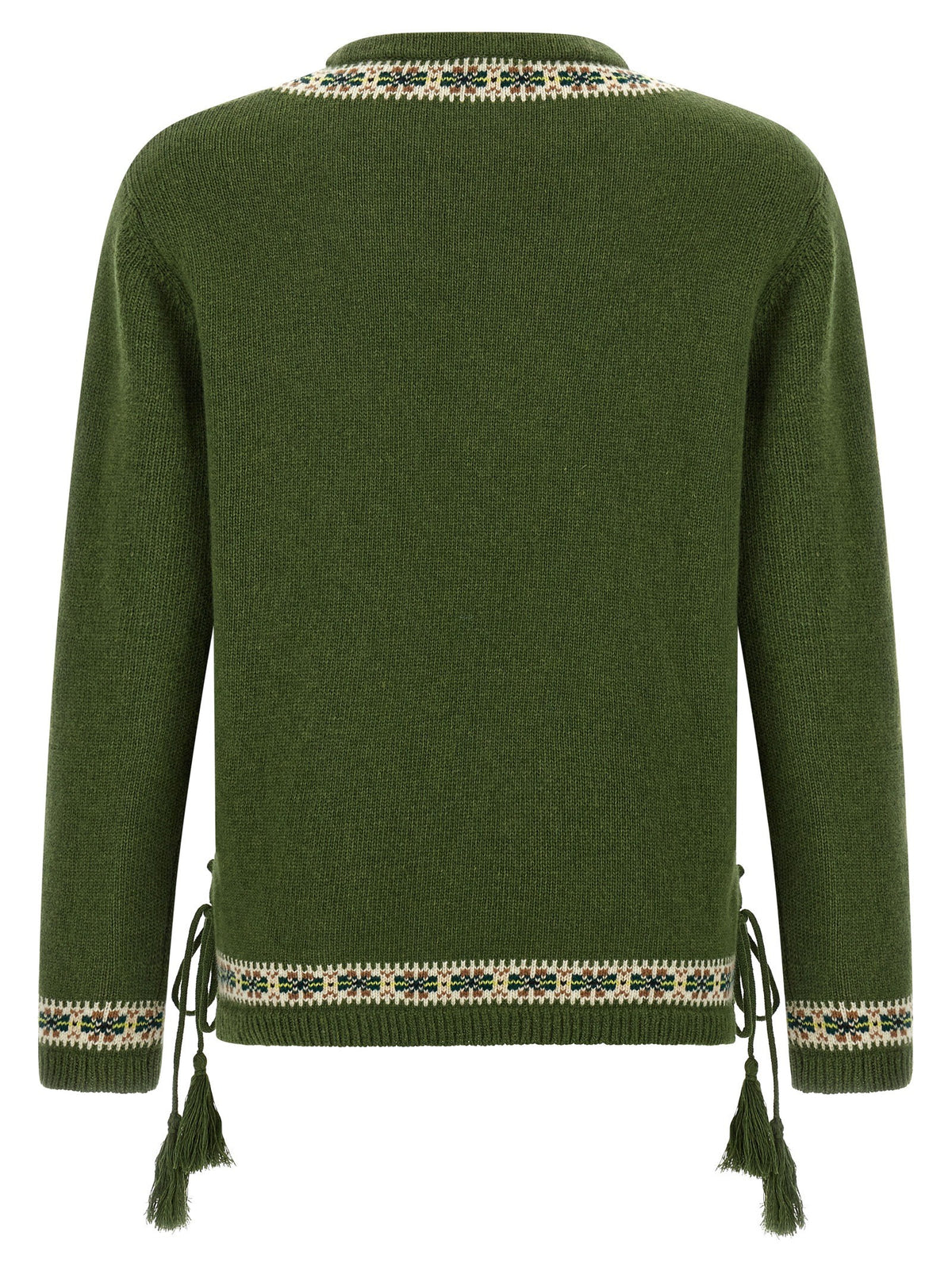 BODE Moritz Sweater Green