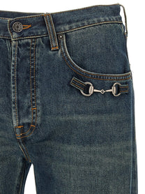 Gucci Morsetto Jeans Blue
