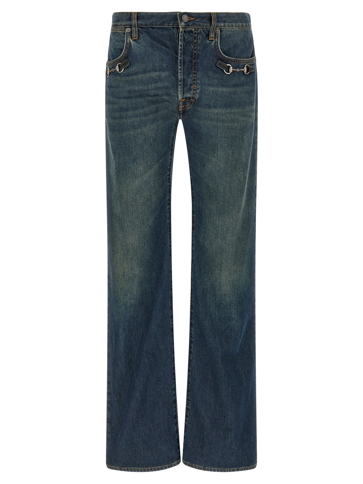 Gucci Morsetto Jeans Blue