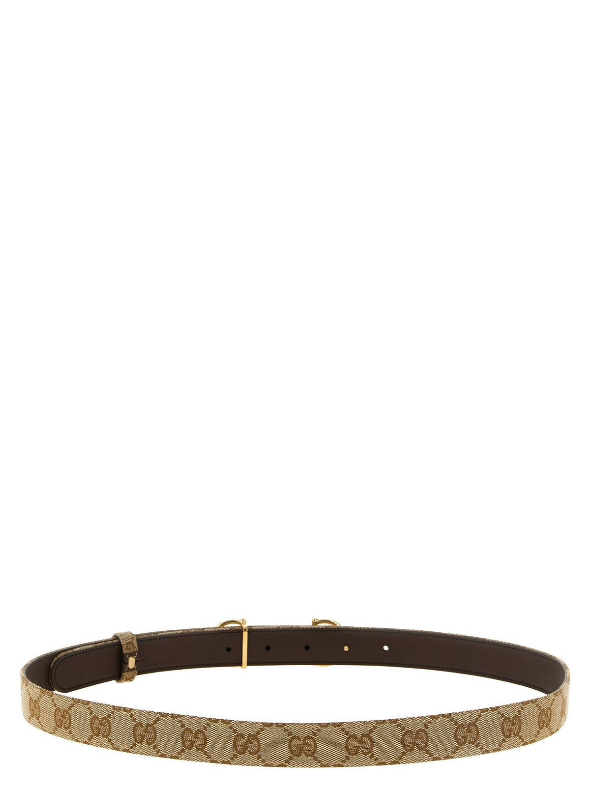 Gucci Morsetto Reversible Belt Gold