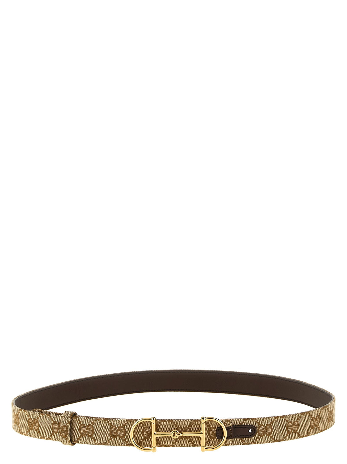 Gucci Morsetto Reversible Belt Gold