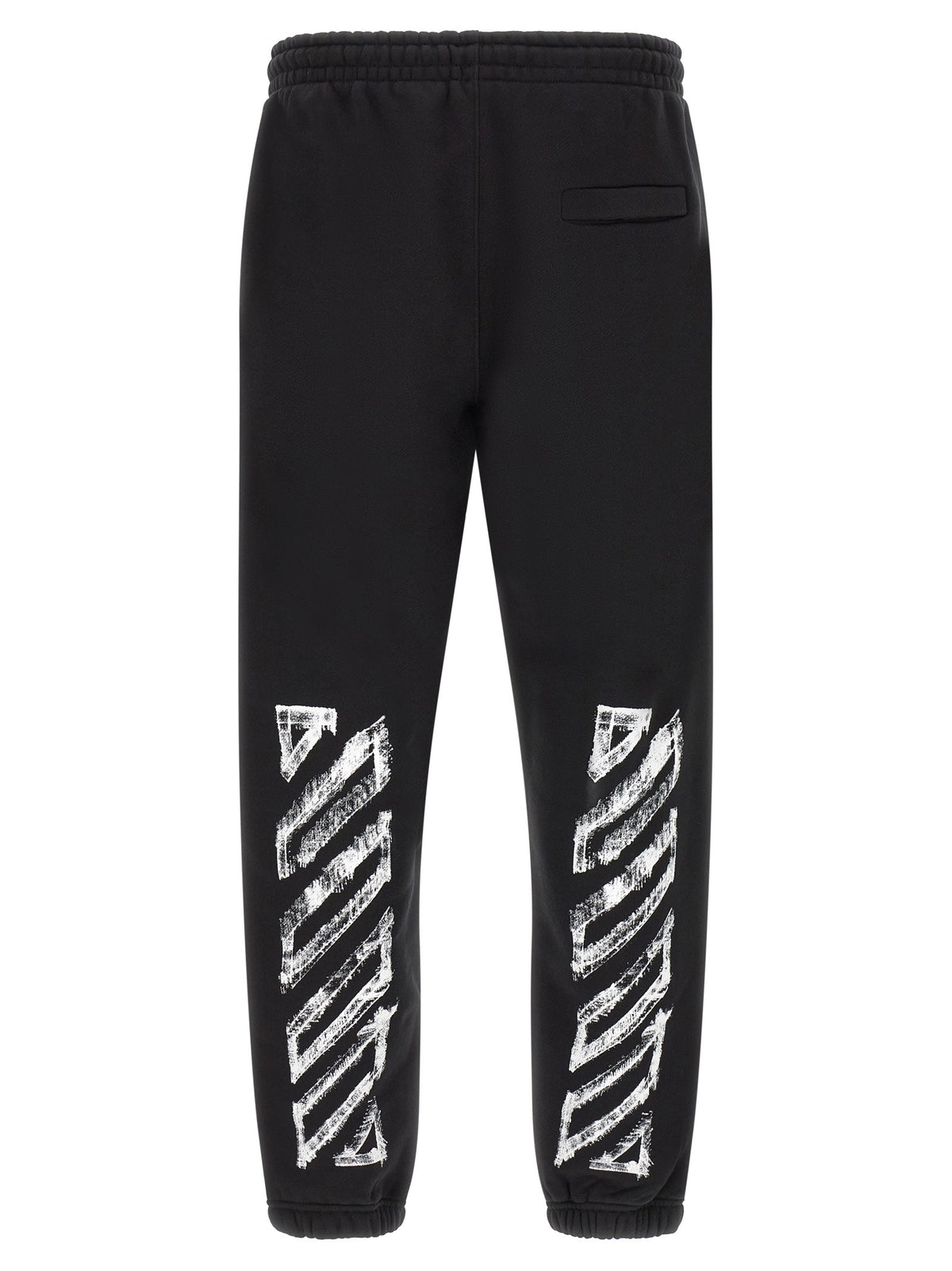 Off-White Motion Arrow Cuffed Joggers Black