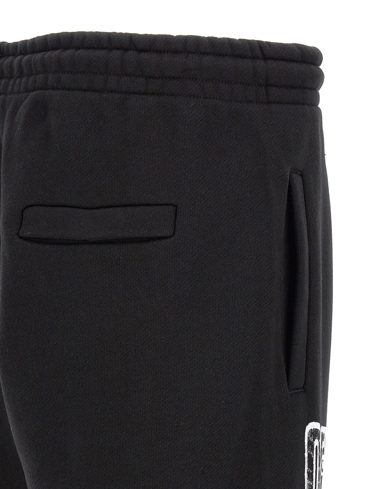 Off-White Motion Arrow Cuffed Joggers Black