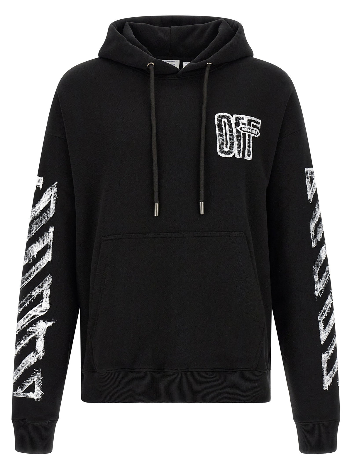 Off-White Motion Arrow Skate Hoodie Black