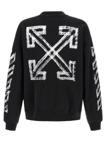 Off-White Motion Arrow Skate Sweatshirt Black