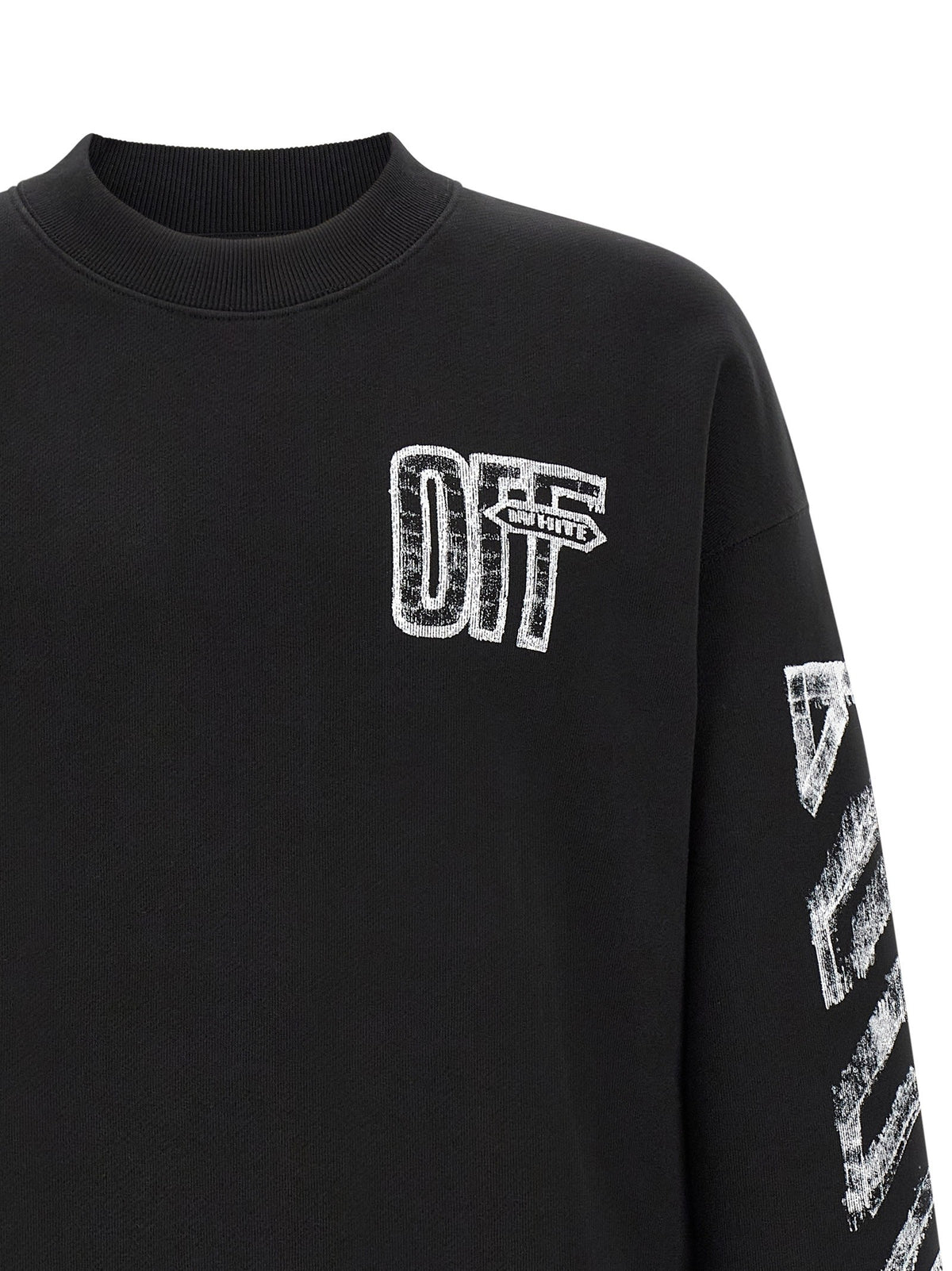 Off-White Motion Arrow Skate Sweatshirt Black