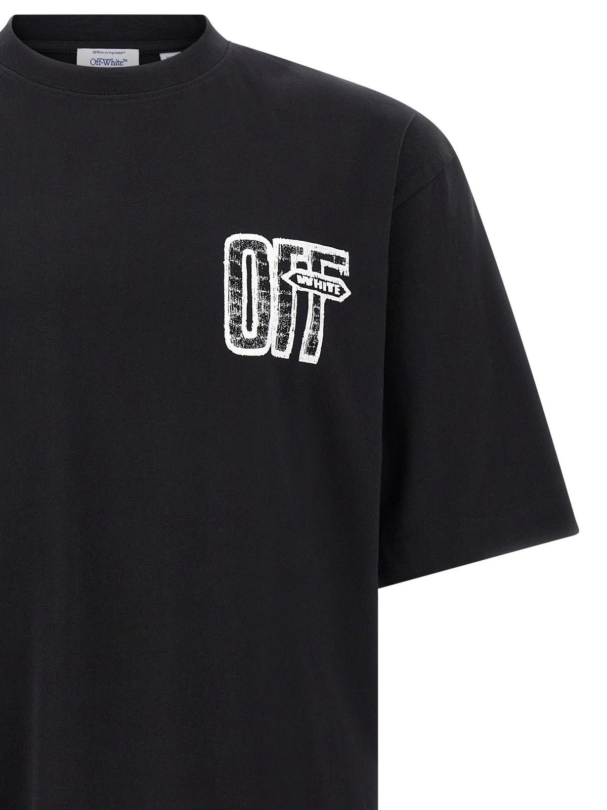 Off-White Motion Arrow Skate Shirt Black