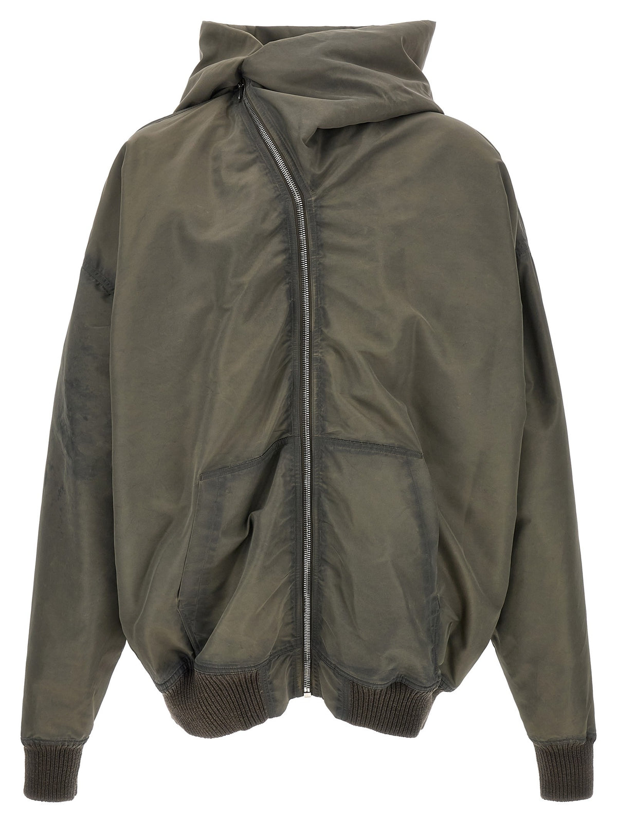 Rick Owens Mountain Hun Jacket Grey