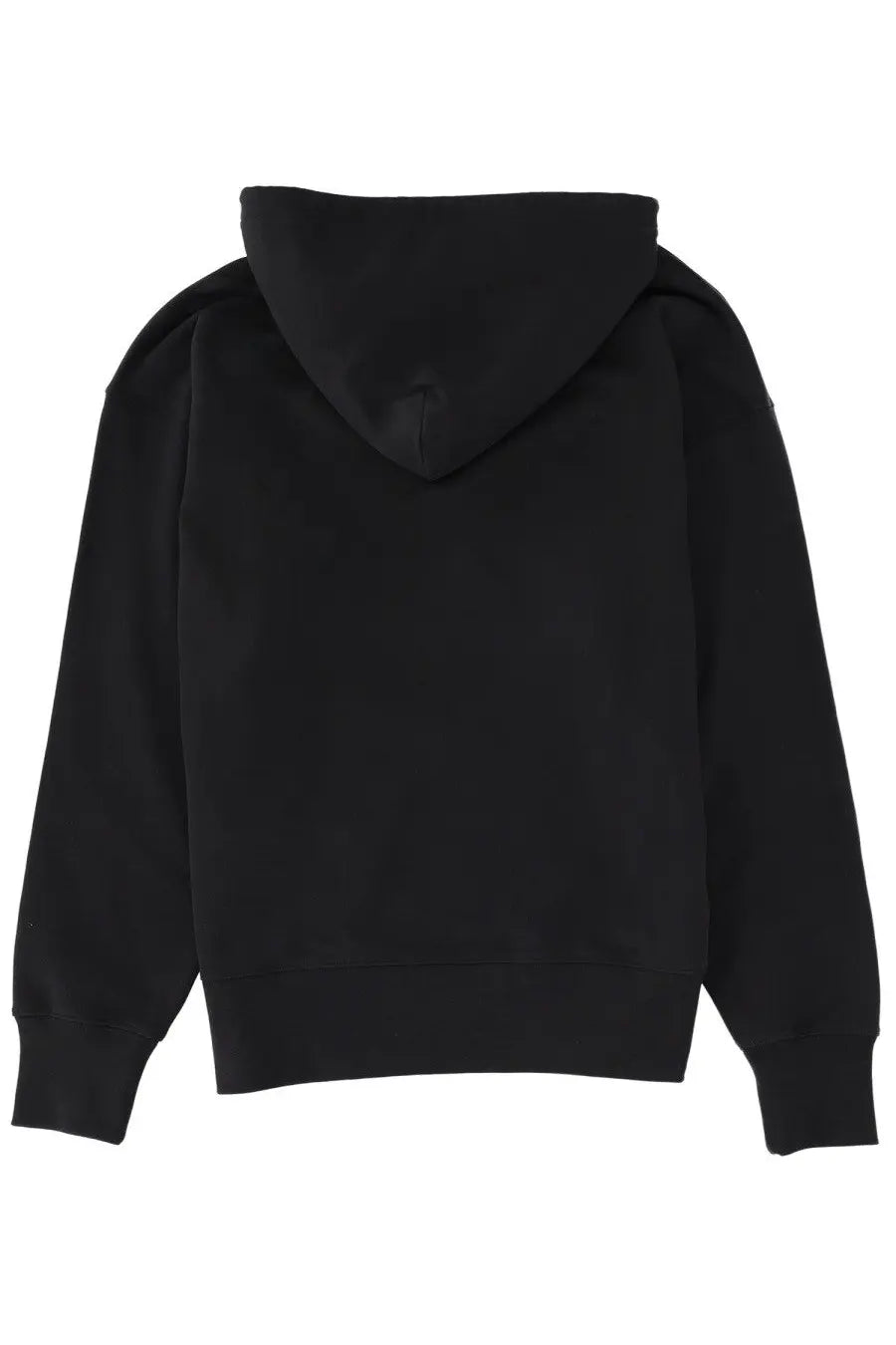 Msgm men’s sweatshirt black with soft smooth fabric and simple design in a comfortable hooded style
