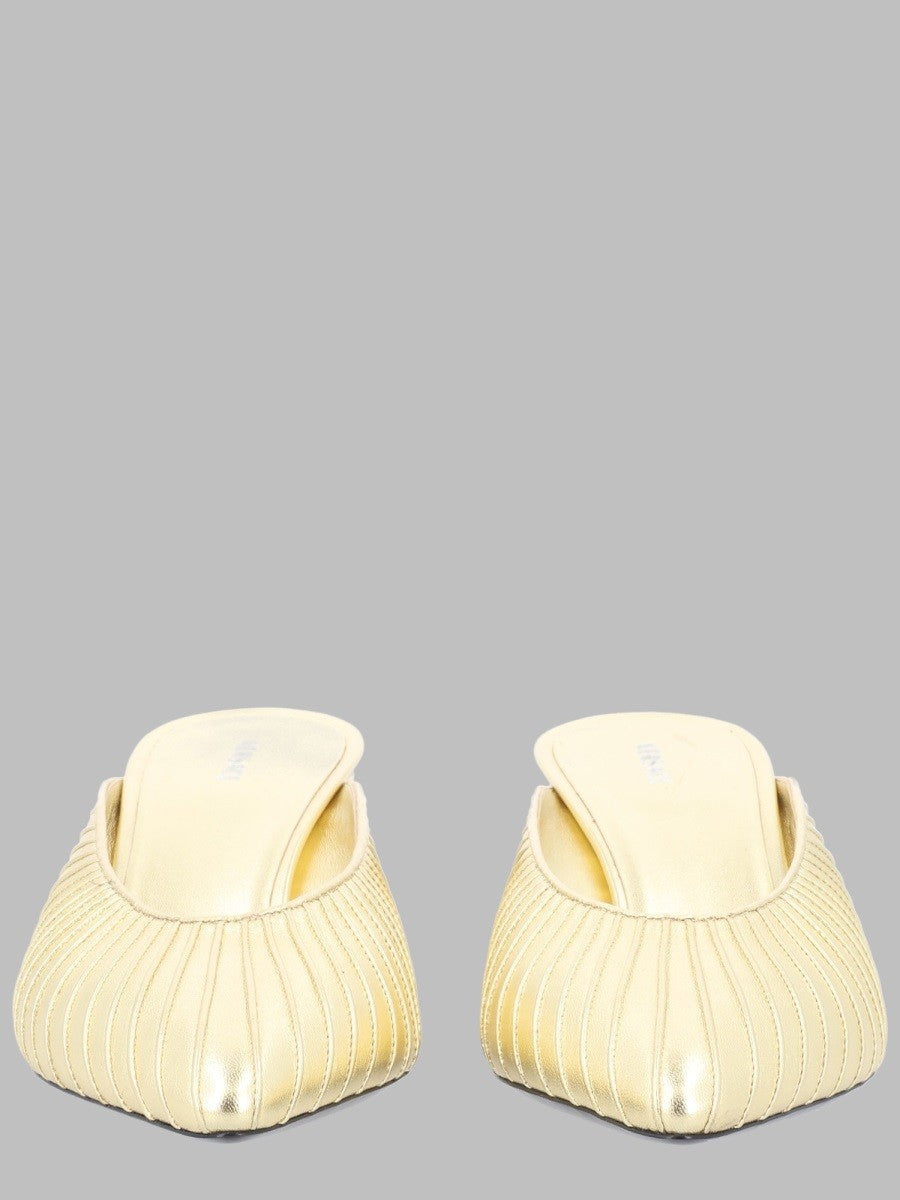 Versace Women's Mule Gianni Gold