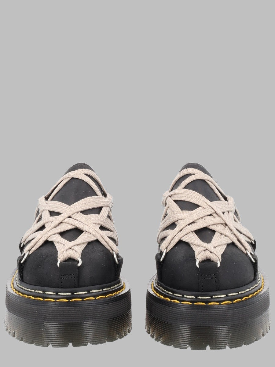 Dr. Martens Women's Mule Quad Sole Megalace® Dr Martens Rick Owens Black