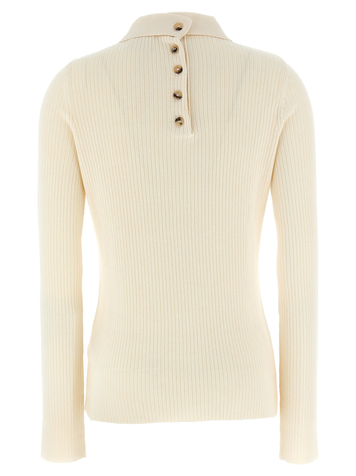 courrèges Multi Buttons Sweater White