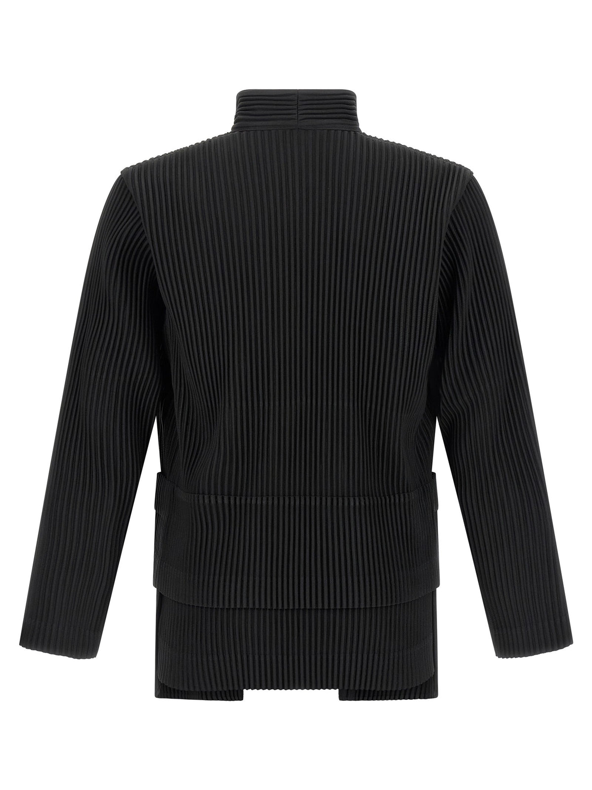 Homme Plissé Issey Miyake Multi Pocket Jacket Grey