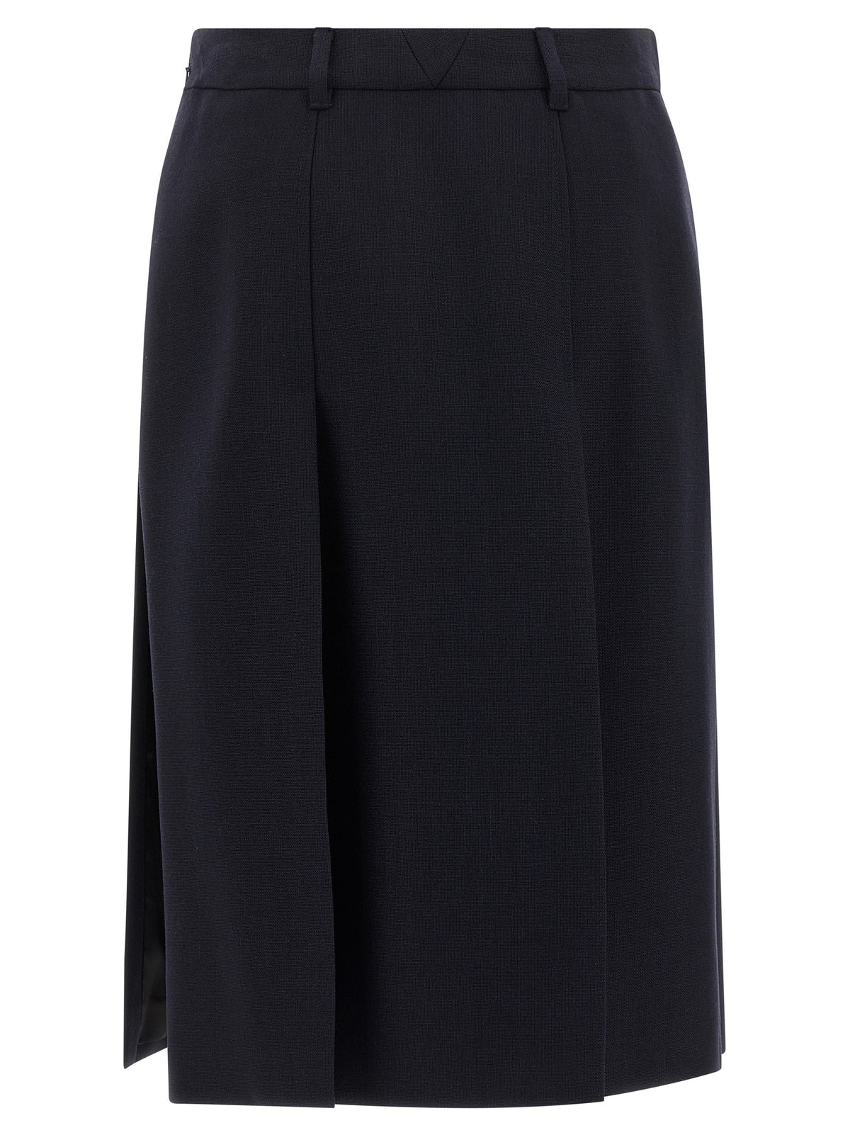 PRADA Multi Slit Skirt Blue