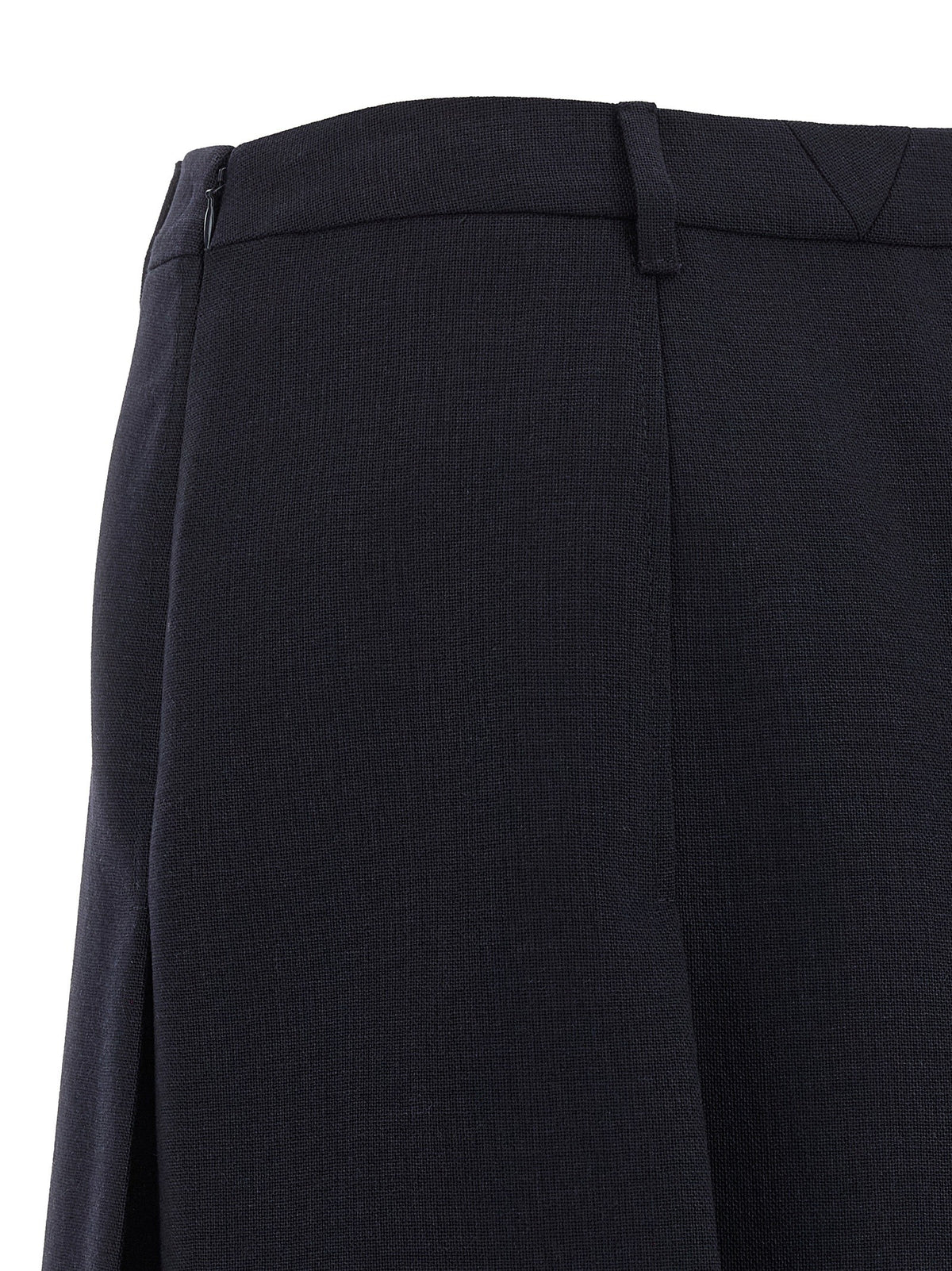 PRADA Multi Slit Skirt Blue