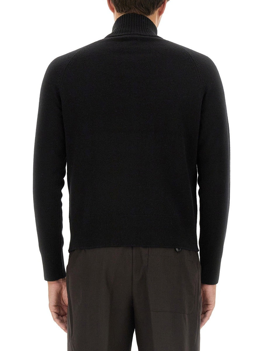 Dries Van Noten Men's Mutated Shirt Black