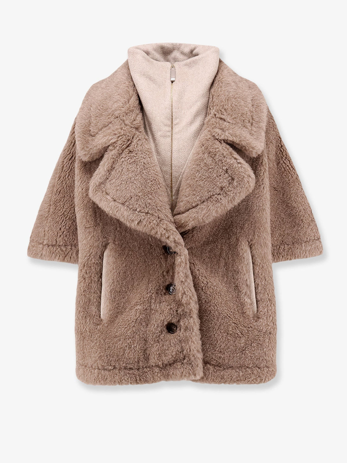 Max Mara Women's Cashmere and Silk Cape CACHÀ SCURO