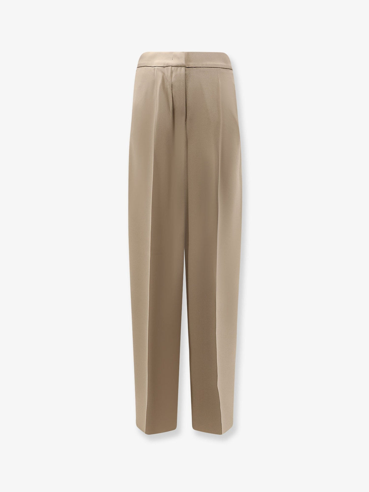 Max Mara Women's Mxepalanca Silk Trousers Beige