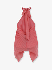 Max Mara Women's Mxevalzer Pleated Top Pink