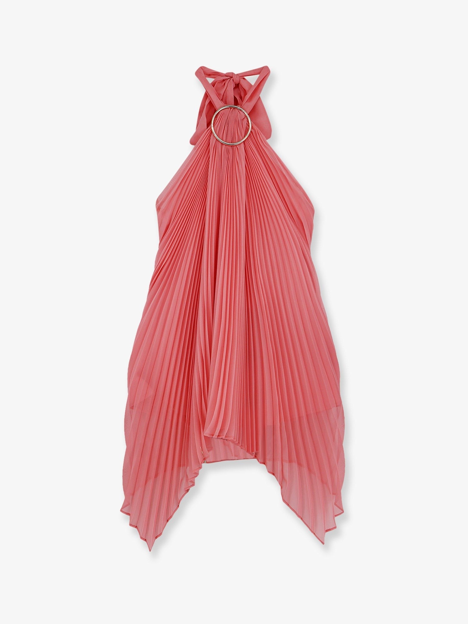 Max Mara Women's Mxevalzer Pleated Top Pink