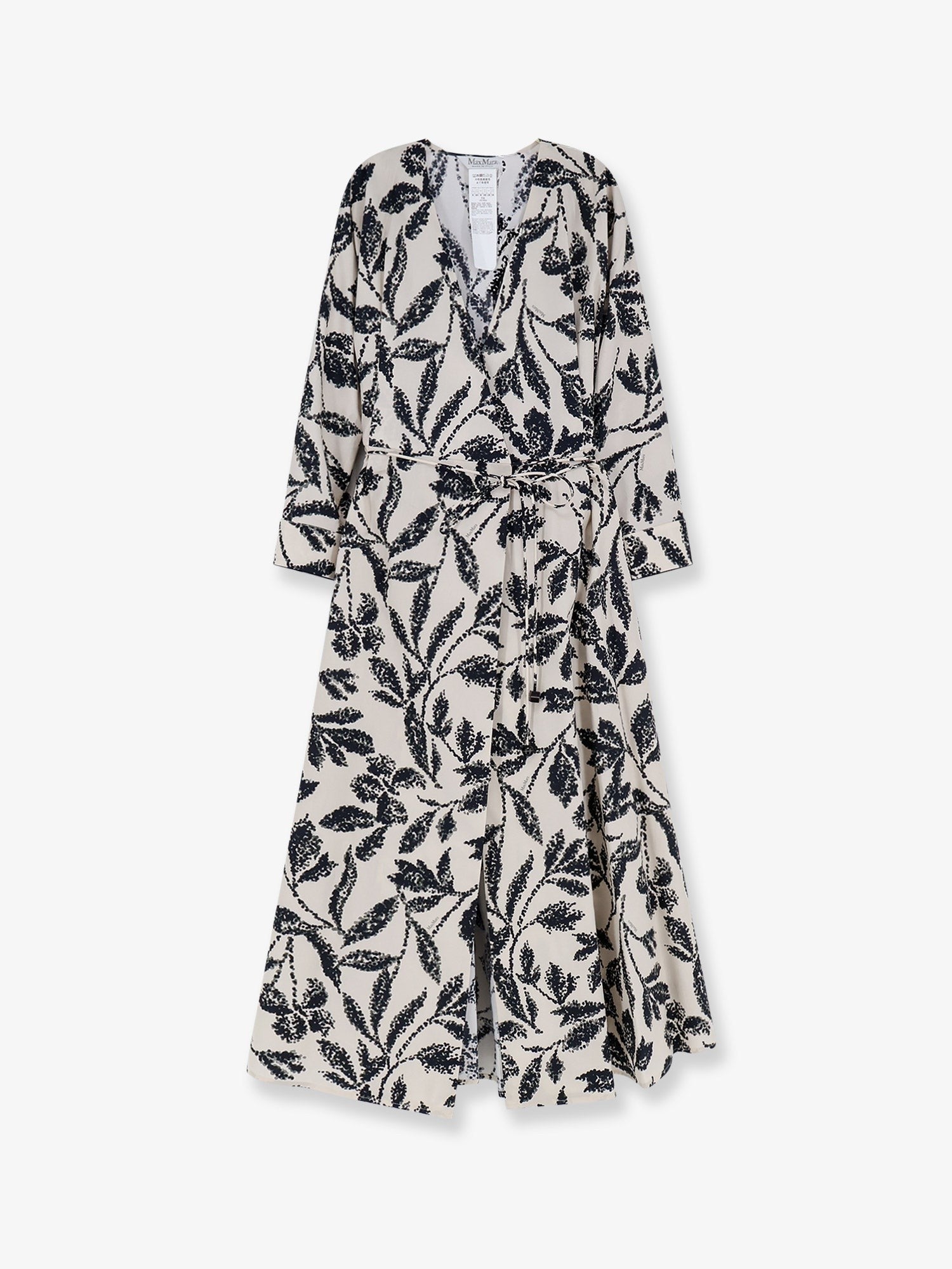 Max Mara Women's Mxmcamino Printed Cotton Dress Beige