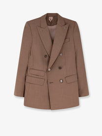 Max Mara Women's Mxmcupola Virgin Wool Blazer Beige