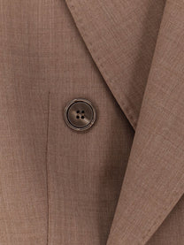 Max Mara Women's Mxmcupola Virgin Wool Blazer Beige