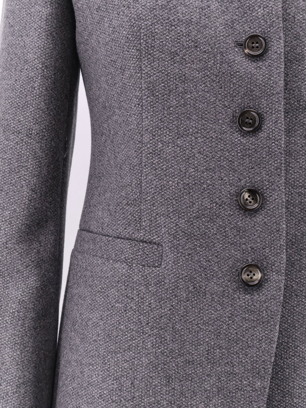 Max Mara Women's Mxmfalla Cashmere Blazer Grey