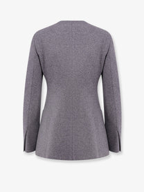 Max Mara Women's Mxmfalla Cashmere Blazer Grey