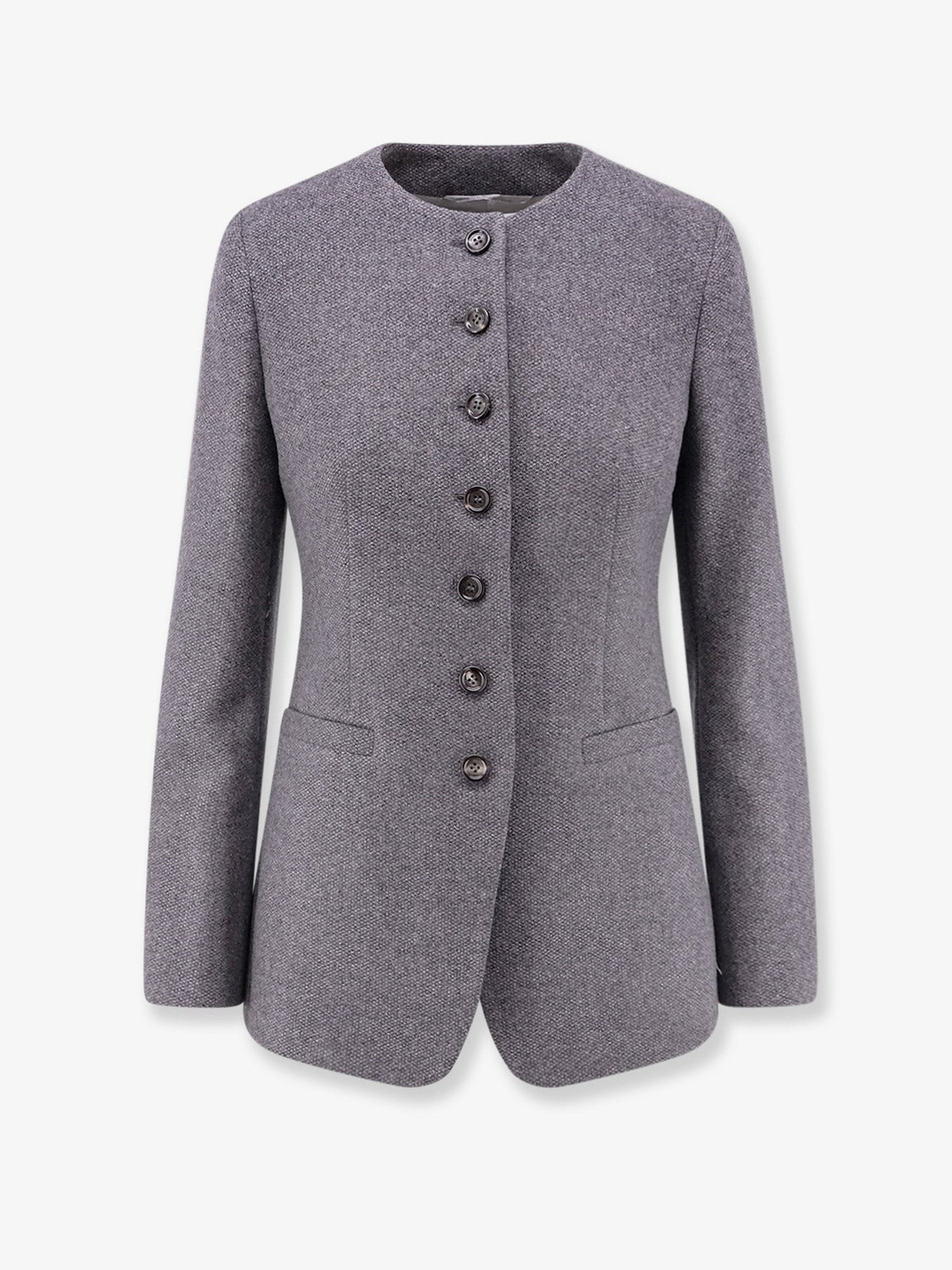 Max Mara Women's Mxmfalla Cashmere Blazer Grey