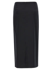Max Mara Women's Mxmpaggi Skirt Black