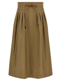 Max Mara Mxmtempio Skirt Green