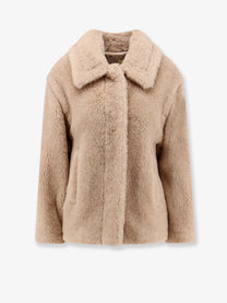 Max Mara Women's Virgin Wool and Silk Jacket White