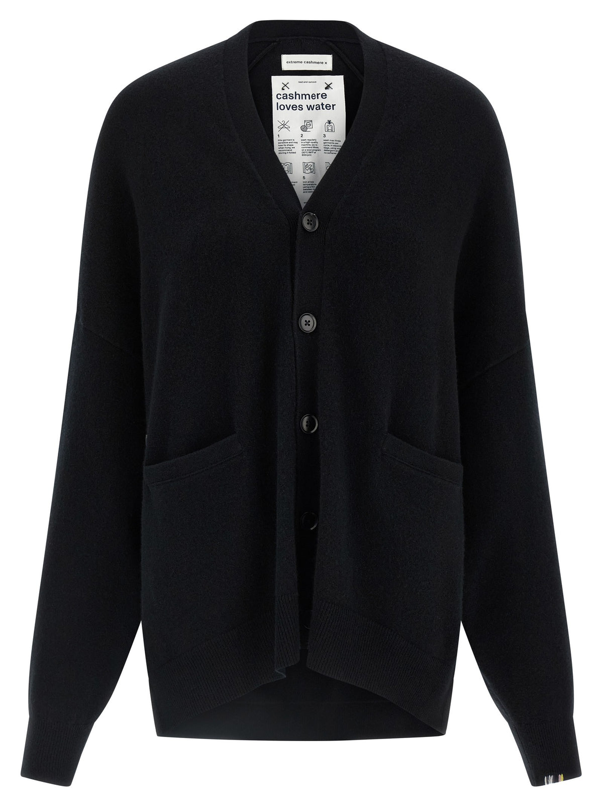 extreme cashmere Tokio Cardigan Black