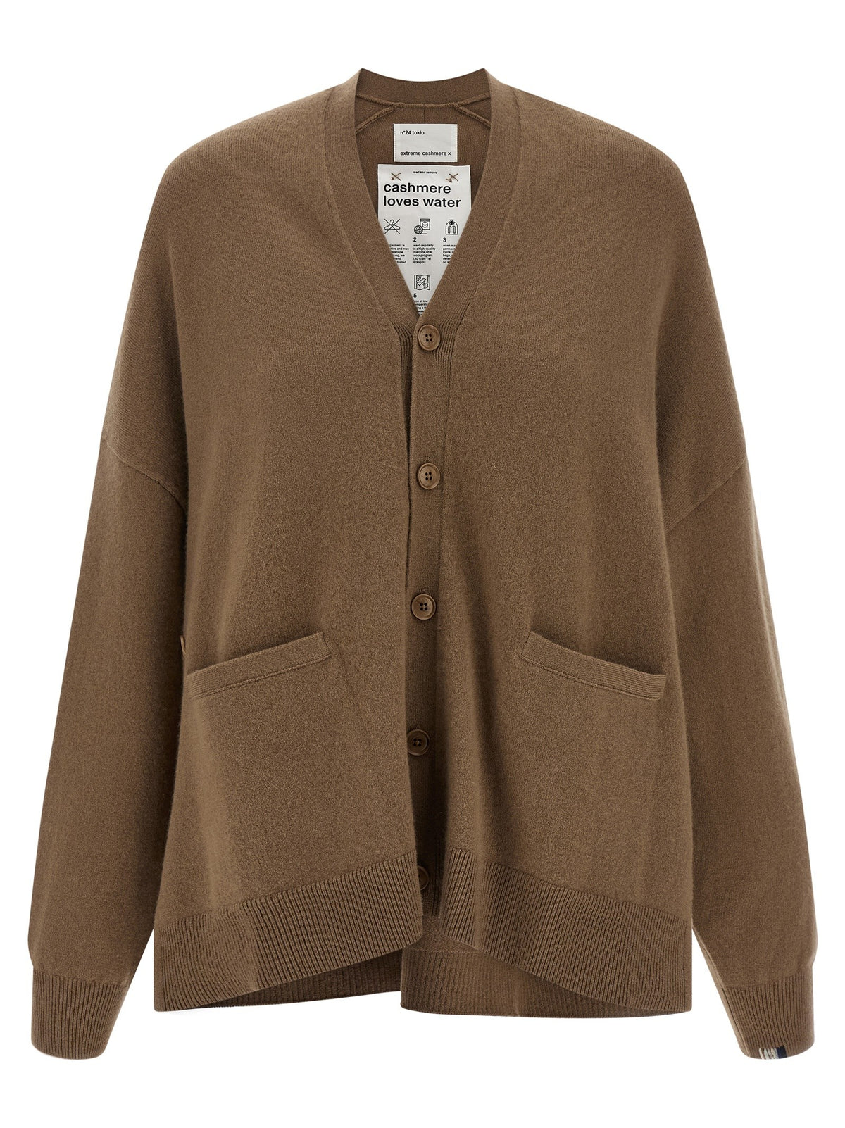 extreme cashmere Tokio Cardigan Brown