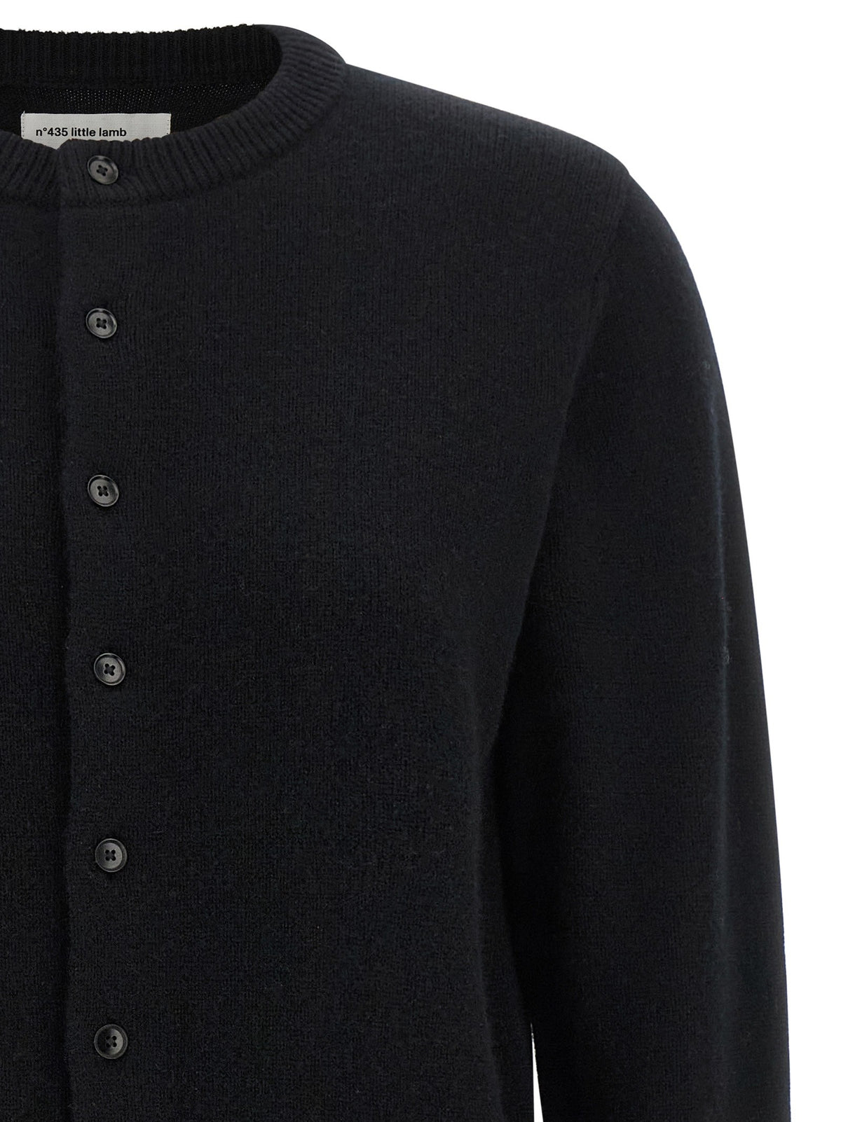 extreme cashmere Little Lamb Cardigan Black