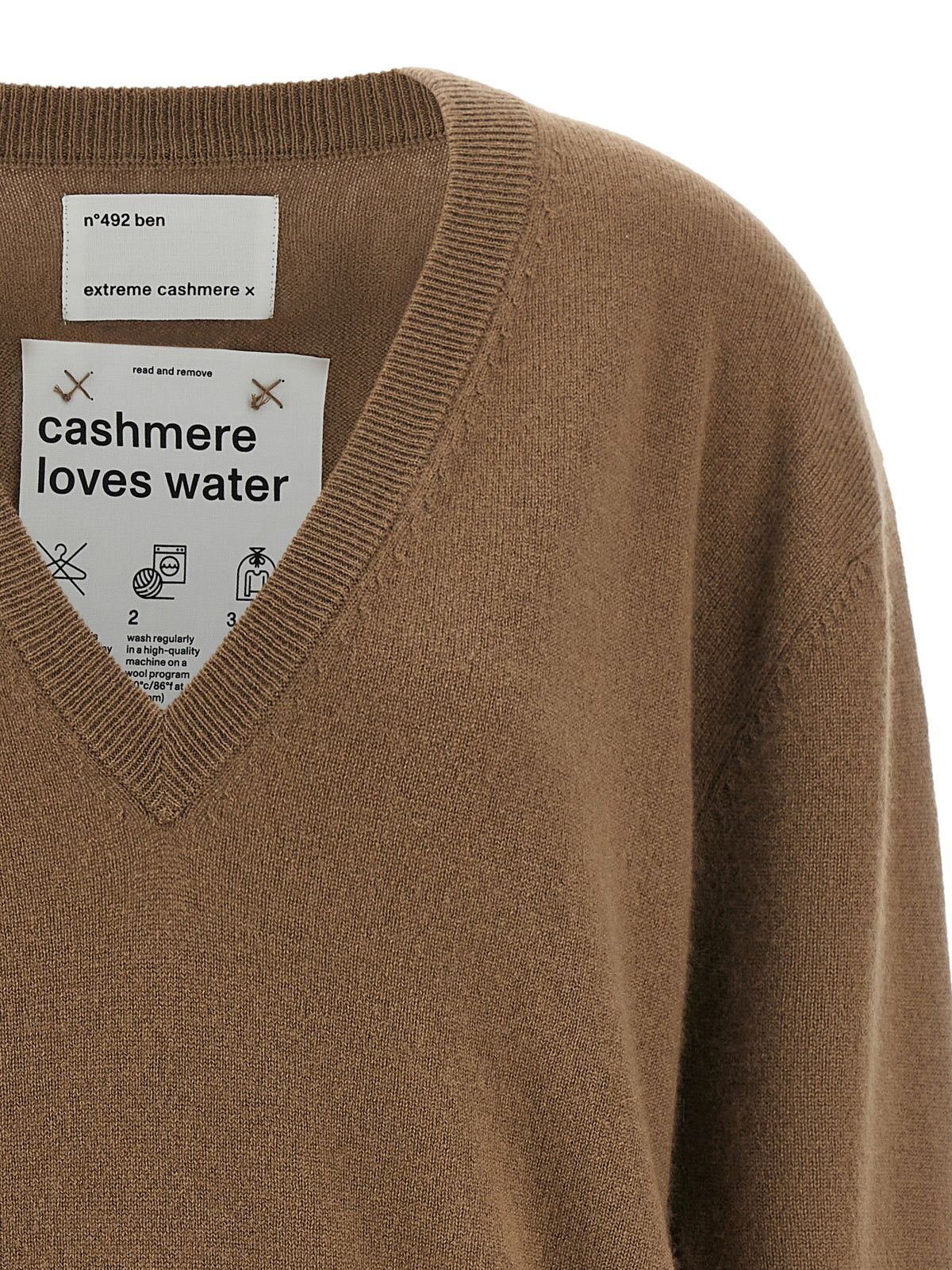 extreme cashmere Ben Sweater Brown