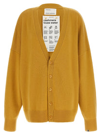 extreme cashmere Simo Cardigan Yellow